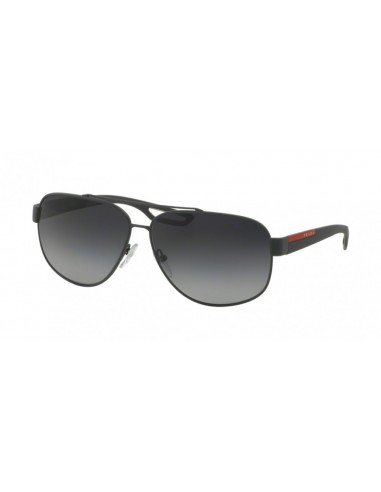 Prada Linea Rossa Lj Silver 58QS Sunglasses rembourrage situé sous